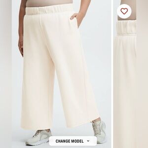 Fabletics Wide Leg Crop Pants - NWT